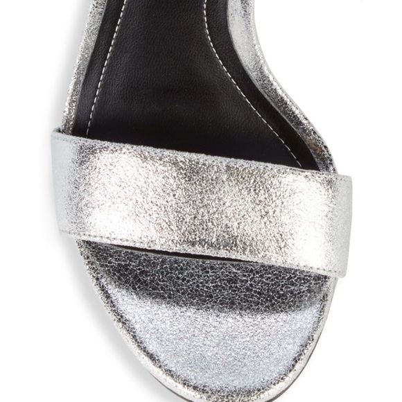Kendall and Kylie silver sandal heel - Picture 4 of 5